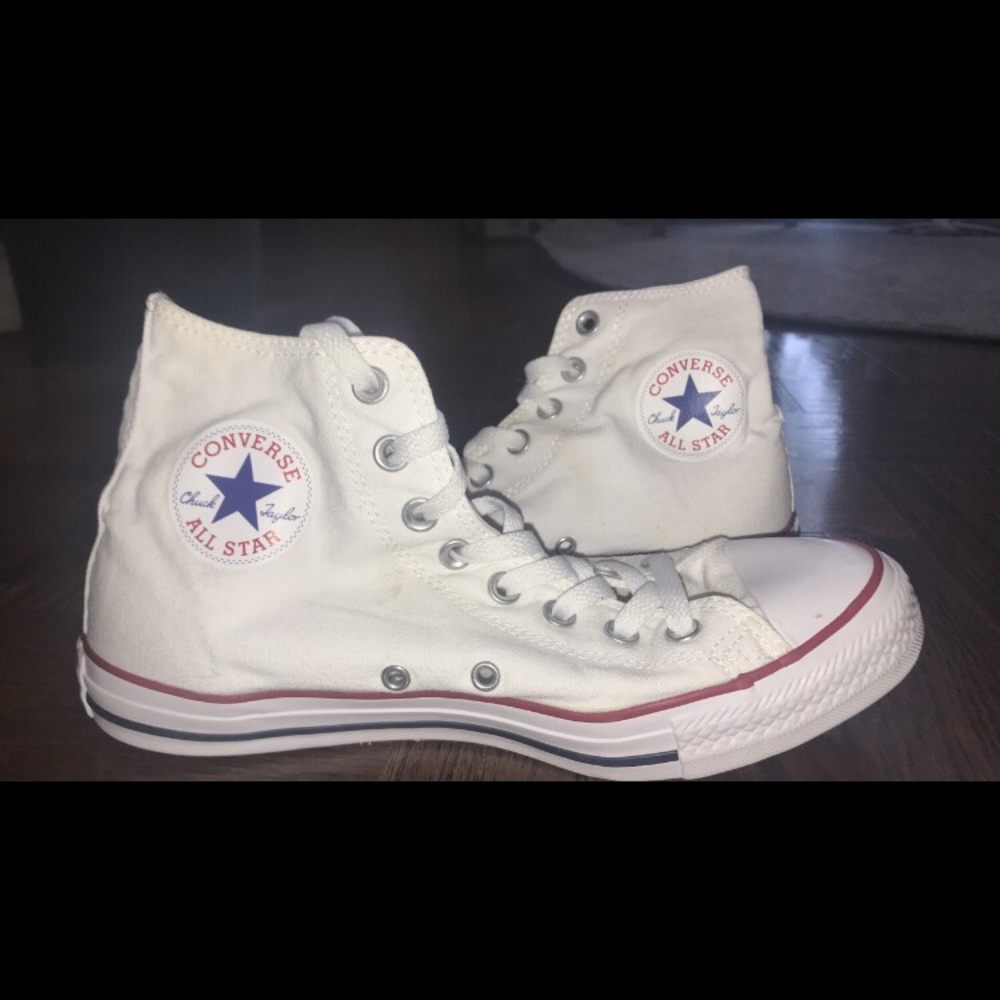 White High Top Converse